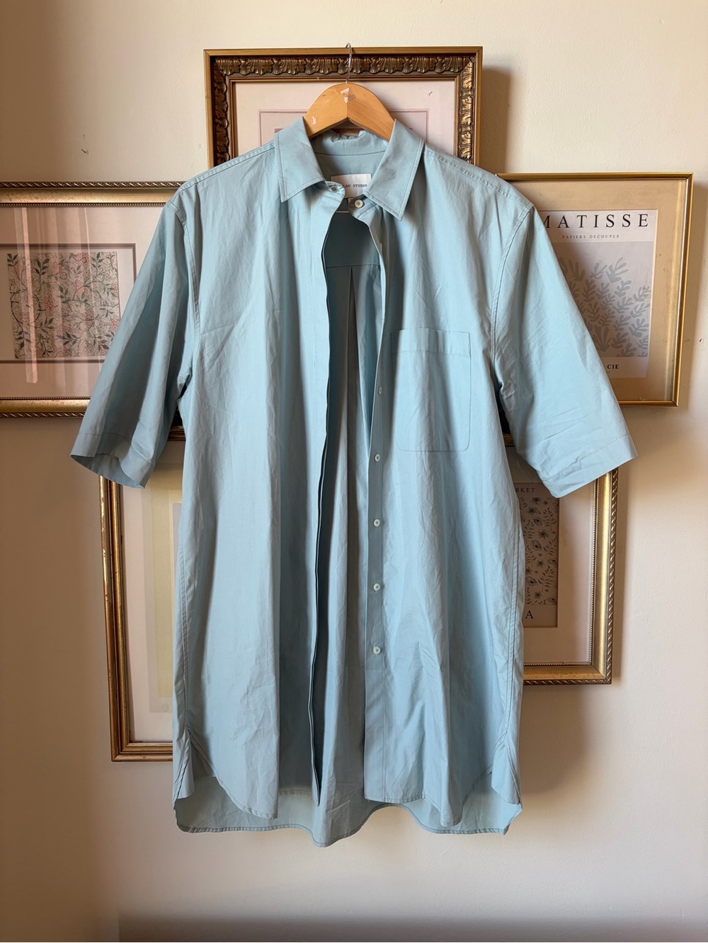 Loulou Studio Evora Shirt Dress Large - Picture 4 of 7